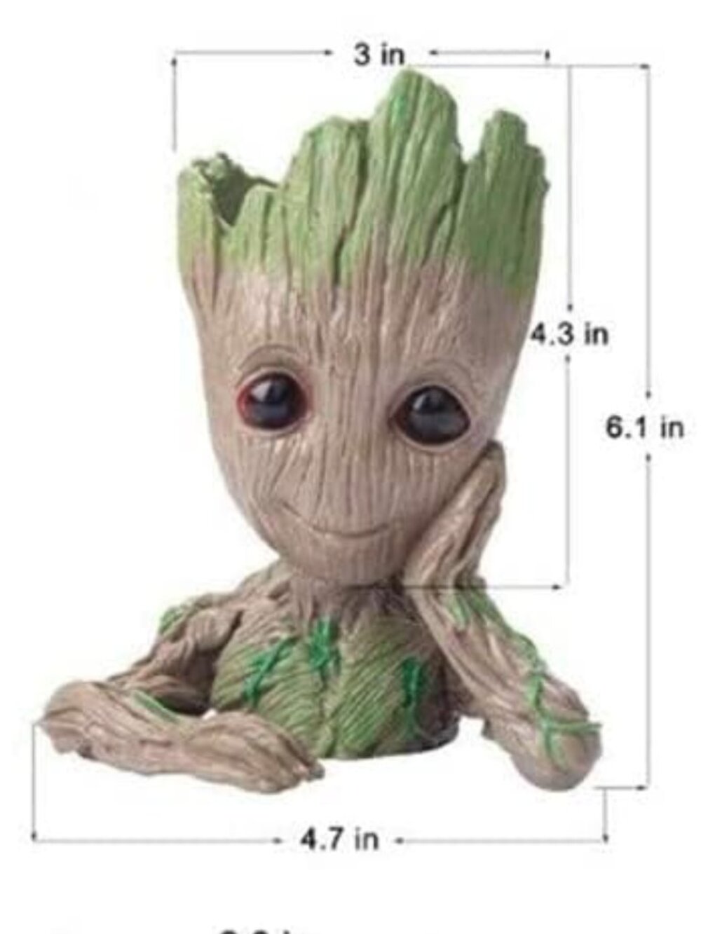 Baby Groot Flower Pot Planters with Drainage Hole - Picture 9 of 10